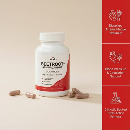 Beetroot Adaptogen Capsules (1,000mg)